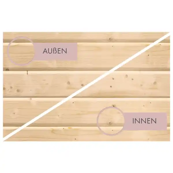 Bild 4 von KARIBU Sauna »Faurin «, BxTxH: 170 x 198 x 151 cm, 9 kW Ofen mit integr. Steuerung