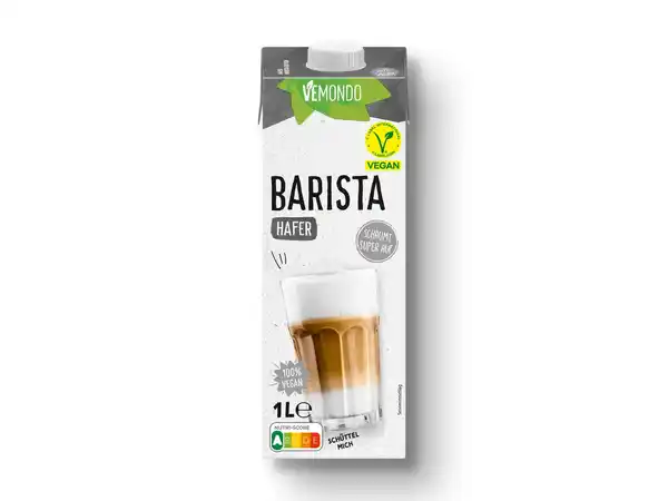 Bild 1 von Vemondo Barista Haferdrink,  1 l