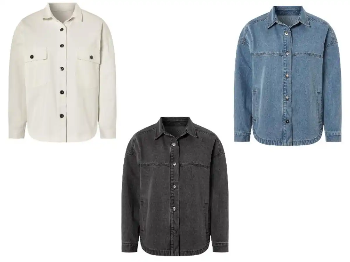 Bild 1 von esmara® Damen Jeansjacke, im Oversize-Look