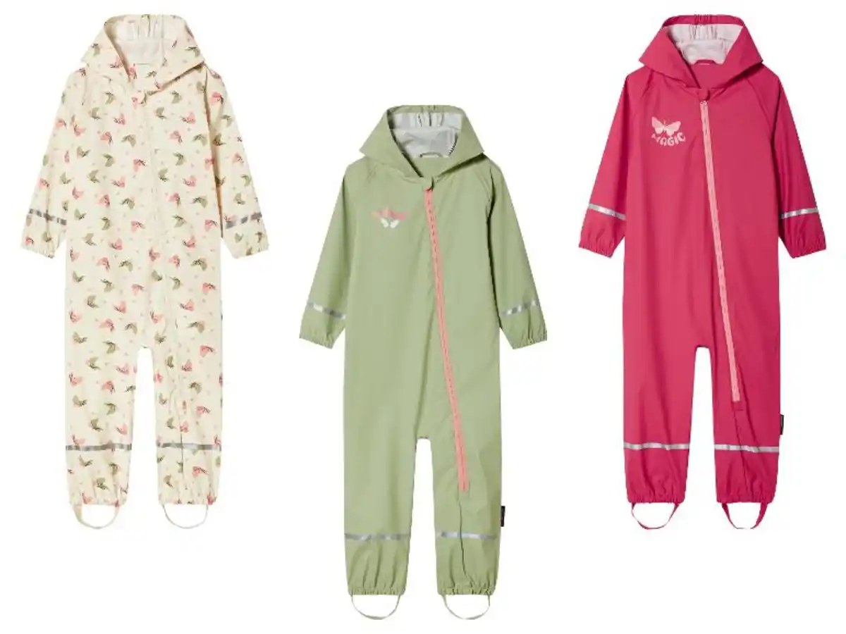 Bild 1 von lupilu® Kinder Matsch- und -Buddel-Overall, wind- und wasserdicht