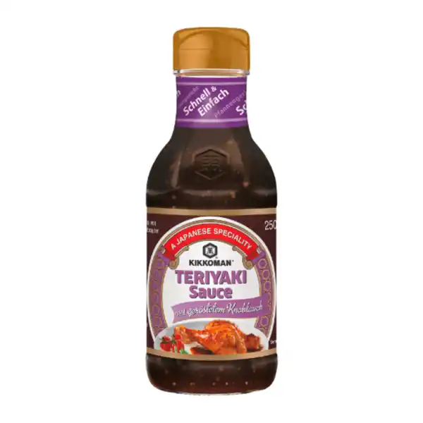 Bild 1 von KIKKOMAN Teriyaki-Sauce Knoblauch 250ml