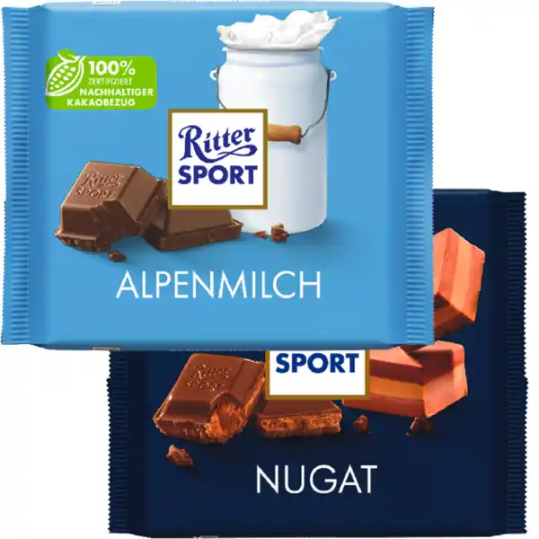 Bild 1 von Ritter Sport Schokolade Bunte Vielfalt