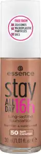 essence Foundation Stay All Day 16h Long-Lasting 50 Soft Caramel