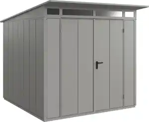 EcoStar Gerätehaus Elegant-P Typ 2 graualuminium 247,9 x 283,4 x 232,3 cm