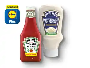 Heinz Tomatenketchup/Mayonnaise Das Original