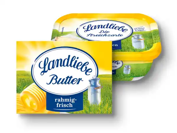 Bild 1 von Landliebe Butter/Die Streichzarte,  250 g