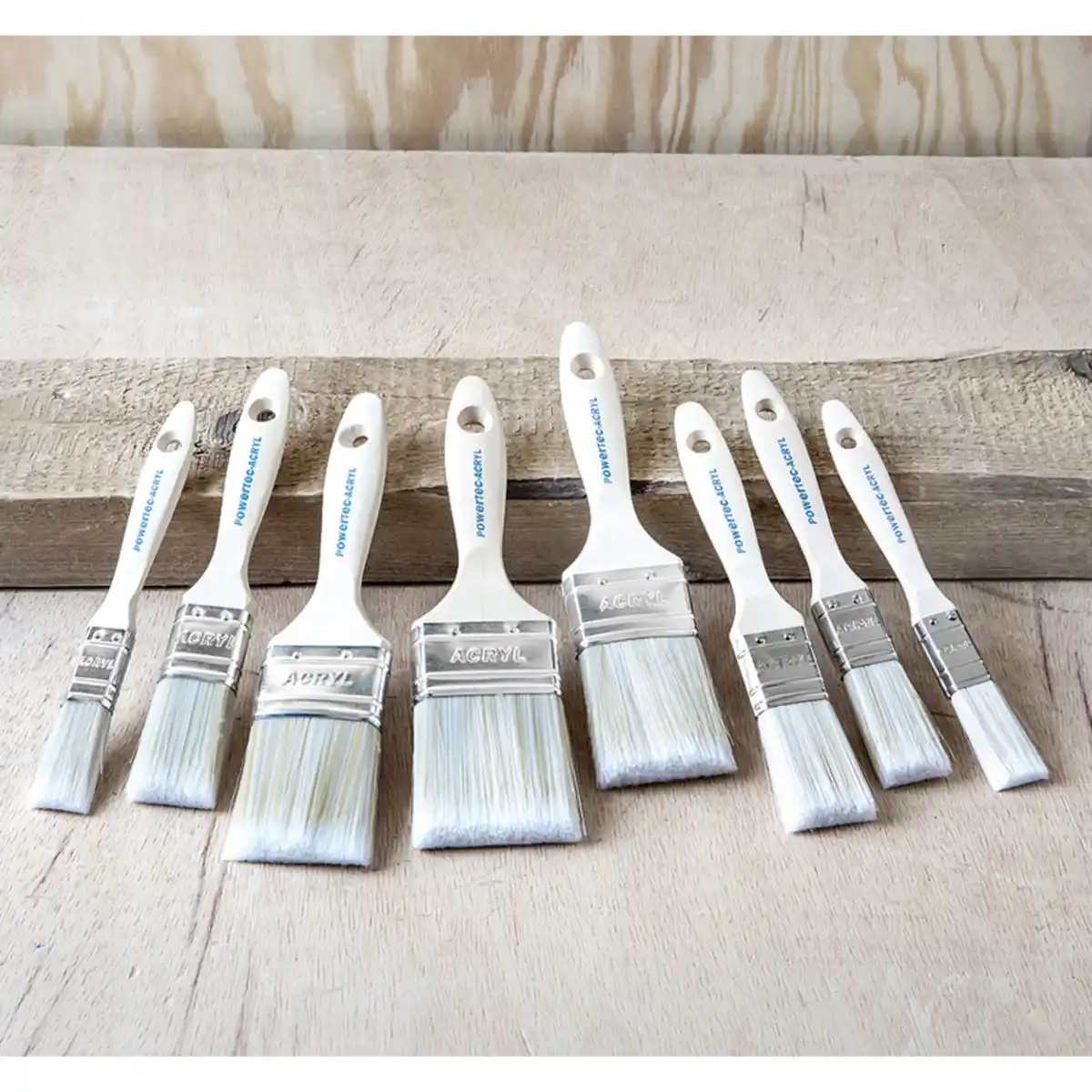 Bild 2 von Powertec Color Holz-Profi-Pinsel "PRO" 8tlg.