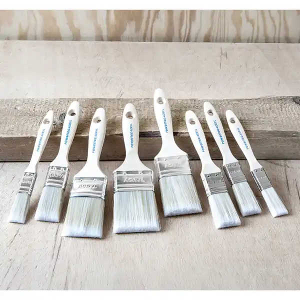 Bild 2 von Powertec Color Holz-Profi-Pinsel "PRO" 8tlg.