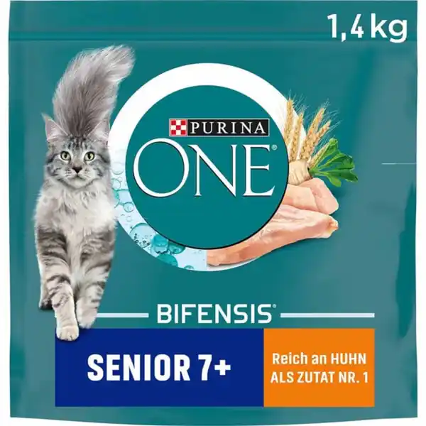 Bild 1 von PURINA ONE BIFENSIS SENIOR 7+ Huhn 1,4kg