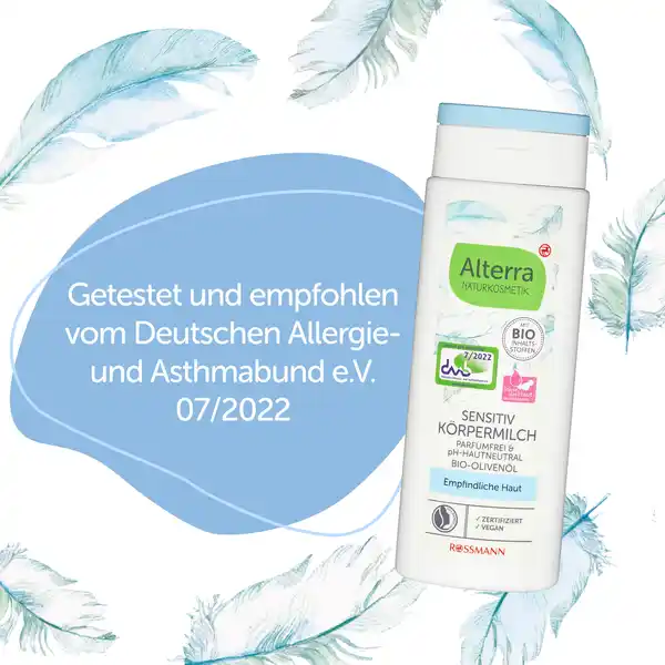 Bild 3 von Alterra NATURKOSMETIK Sensitiv Körpermilch, 250 ml