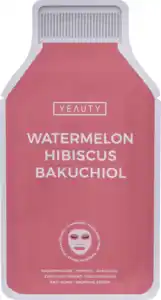 YEAUTY Tuchmaske Watermelon-Hibiscus-Bakuchiol