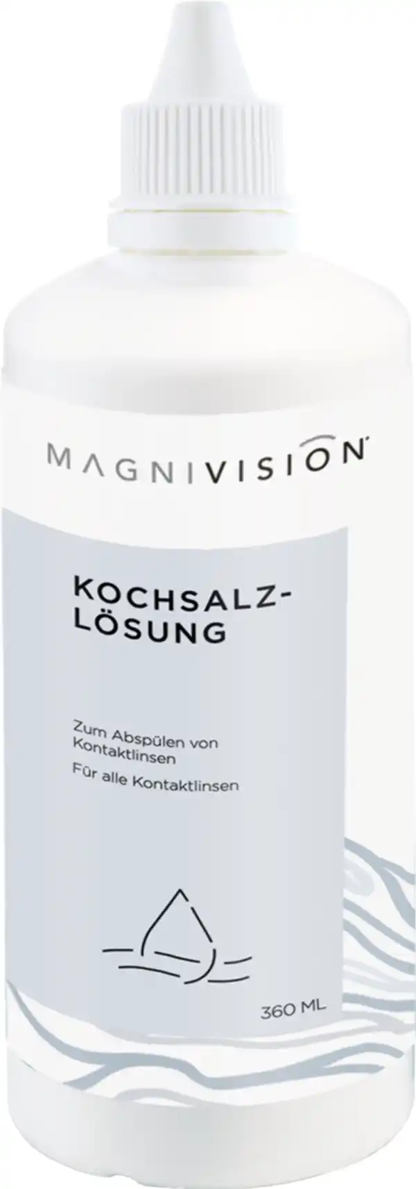 Bild 1 von Magnivision Kochsalzlösung, 360 ml