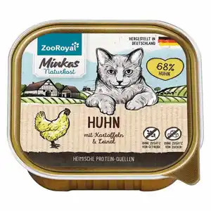 ZooRoyal Minkas Naturkost Huhn mit Kartoffeln 100g