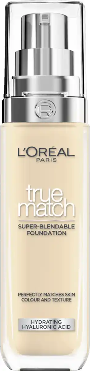 Bild 1 von L’Oréal Paris True Match Foundation 1.5D/W Warm Light, 30 ml