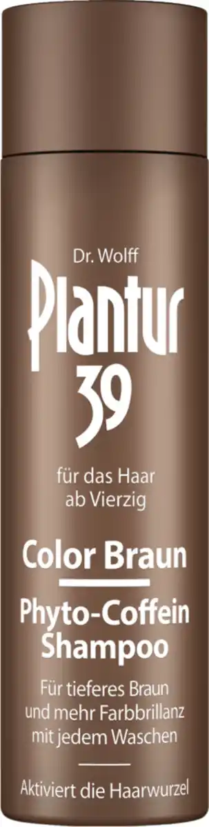 Bild 4 von Dr. Wolff Plantur 39 Color Braun Phyto-Coffein-Shampoo, 250 ml