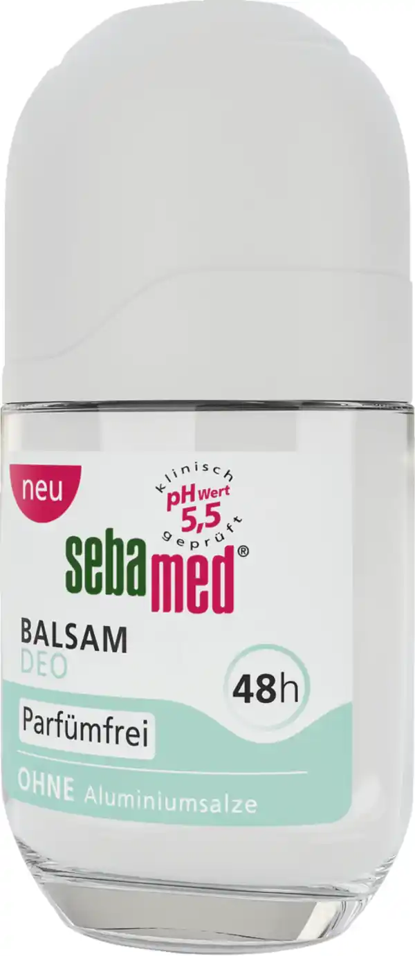 Bild 2 von sebamed Balsam Deo parfümfrei Roll-on, 50 ml
