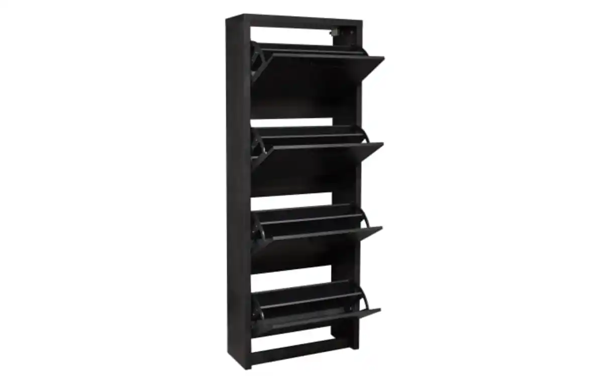 Bild 4 von Schuhkipper Klapp, schwarz, 64 x 169 cm