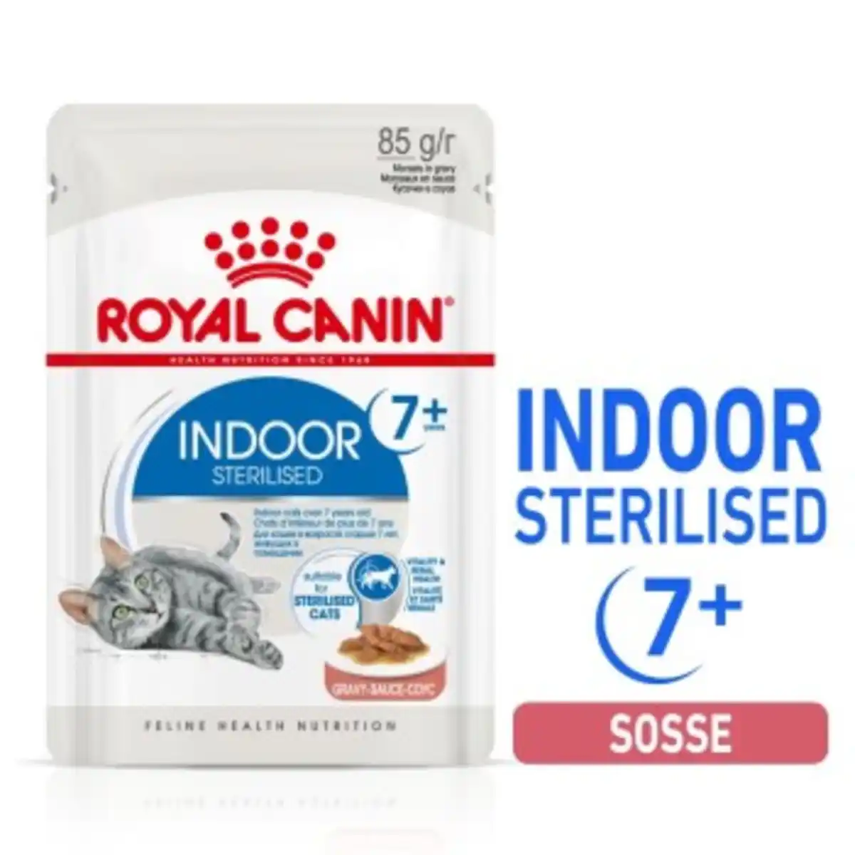 Bild 1 von ROYAL CANIN Indoor 7+ Sterilised in Soße 12x85 g