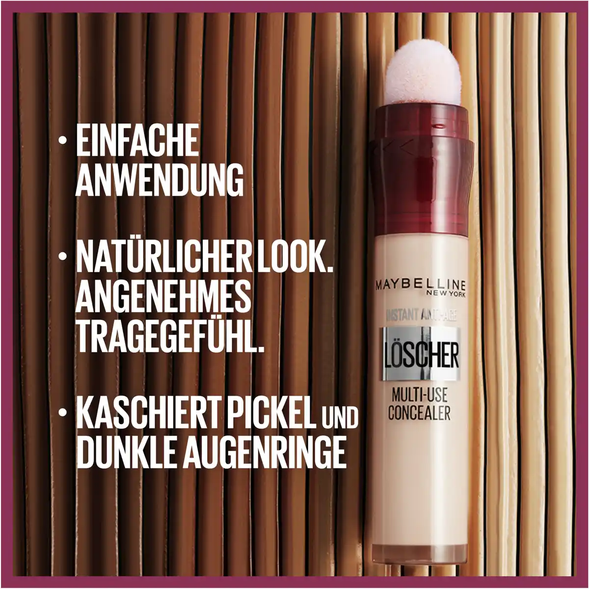 Bild 4 von Maybelline New York Set: Instant Anti-Age Effekt Löscher Concealer + Instant Anti-Age Löscher Color Corrector