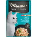 Bild 1 von Miamor Feine Filets in Sauce Huhn und Thunfisch 24x100g