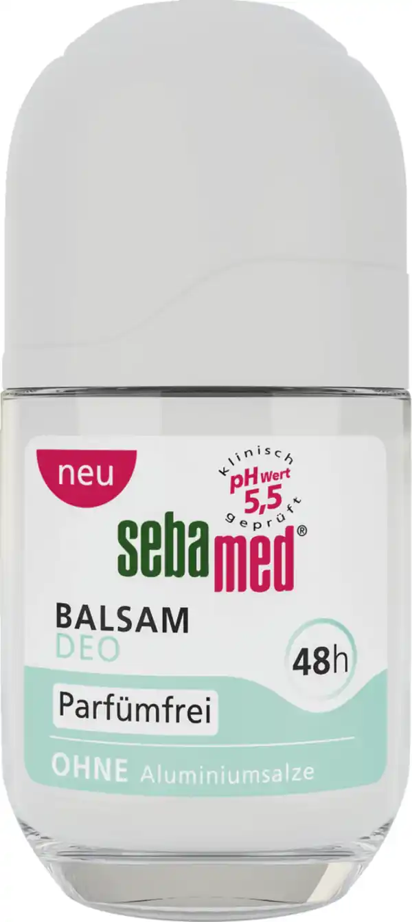 Bild 1 von sebamed Balsam Deo parfümfrei Roll-on, 50 ml