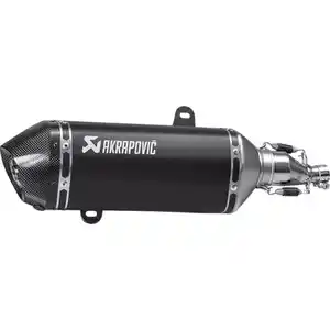 Akrapovic Auspuff Slip-On Edelstahl schwarz für Vespa GTS 125 2021-