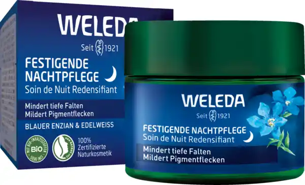 Bild 3 von Weleda Festigende Nachtpflege Blauer Enzian & Edelweiss, 40 ml