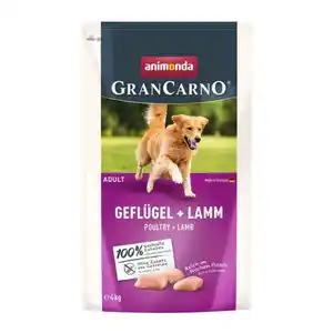 animonda GranCarno Adult Geflügel + Lamm 4kg