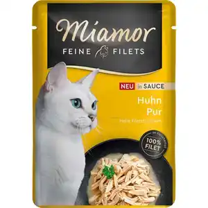 Miamor Feine Filets in Sauce Huhn Pur 24x100g