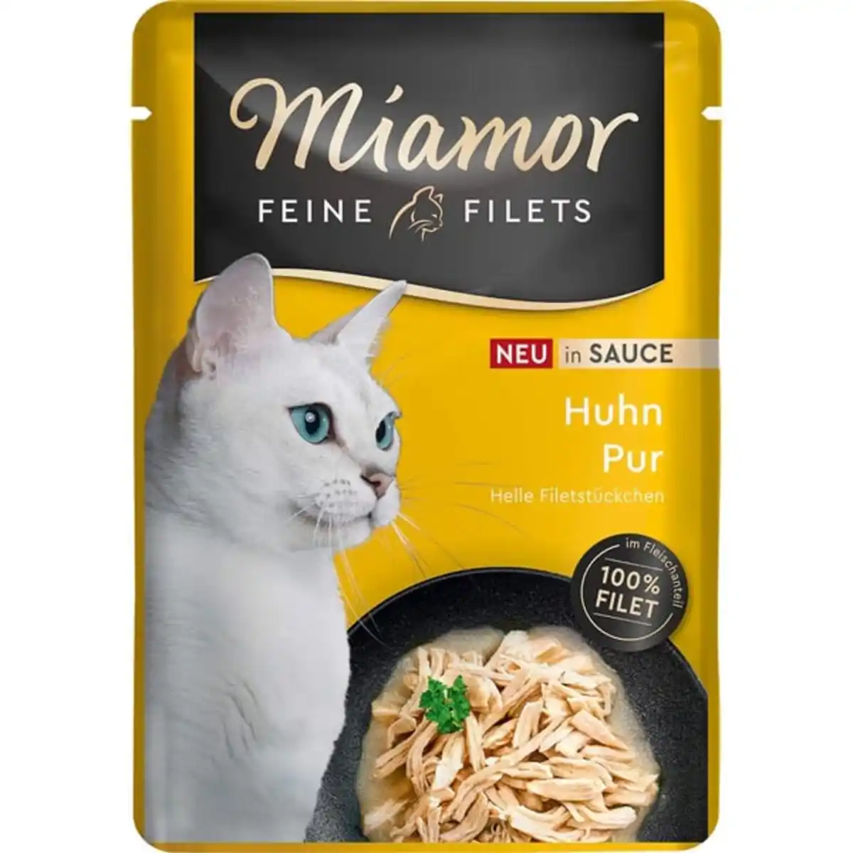 Bild 1 von Miamor Feine Filets in Sauce Huhn Pur 24x100g