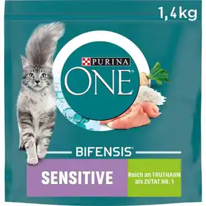 PURINA ONE BIFENSIS SENSITIVE Truthahn 1,4kg