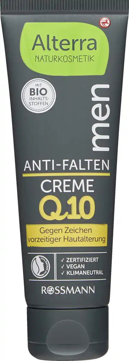 Bild 2 von Alterra NATURKOSMETIK men Antifalten-Creme Q10, 50 ml