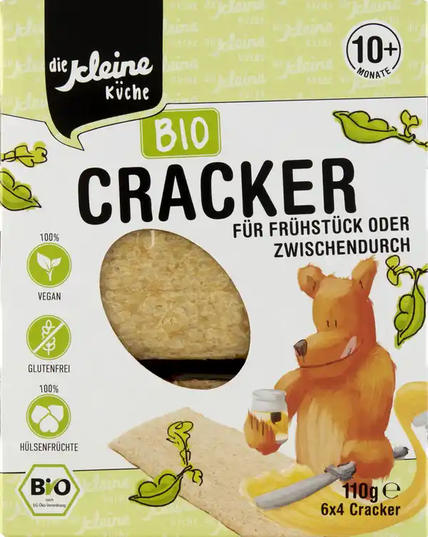 Bild 1 von Die Kleine Küche Bio Cracker, 150 g