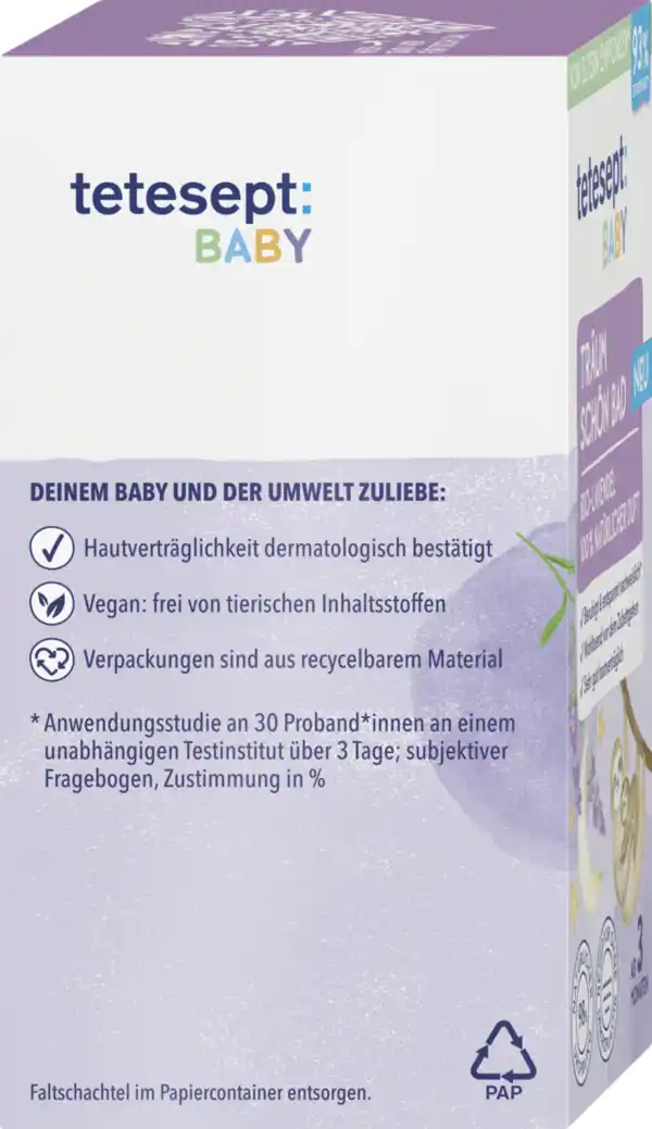 Bild 2 von tetesept Baby Badezusatz Träum Schön Bad, 100 ml