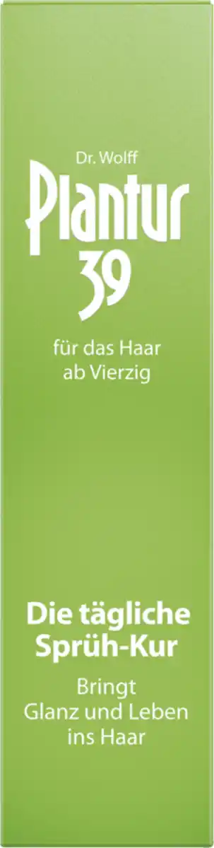 Bild 1 von Dr. Wolff Plantur 39 Die tägliche Sprüh-Kur, 125 ml