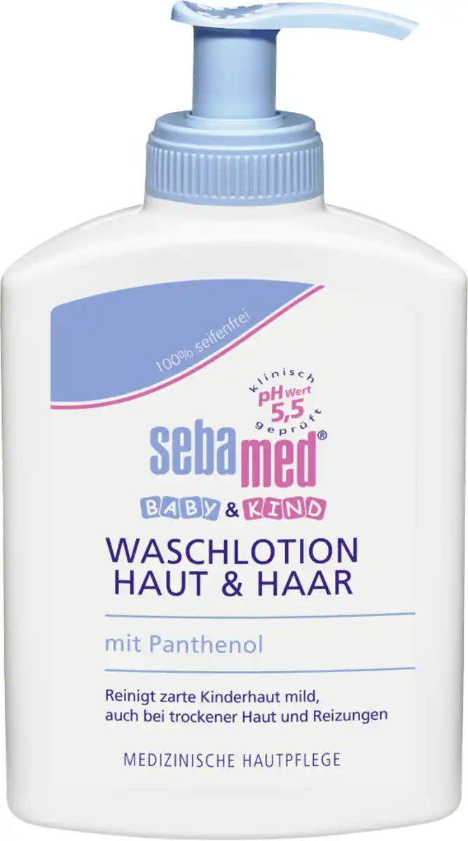 Bild 1 von sebamed Baby Kind Waschlotion Haut & Haar, 200 ml