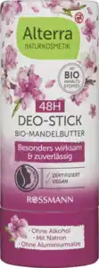 Alterra NATURKOSMETIK Deo-Stick Bio-Mandelbutter, 40 g