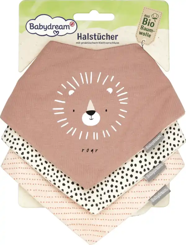 Bild 1 von Babydream Halstücher Bio-Baumwolle 3er