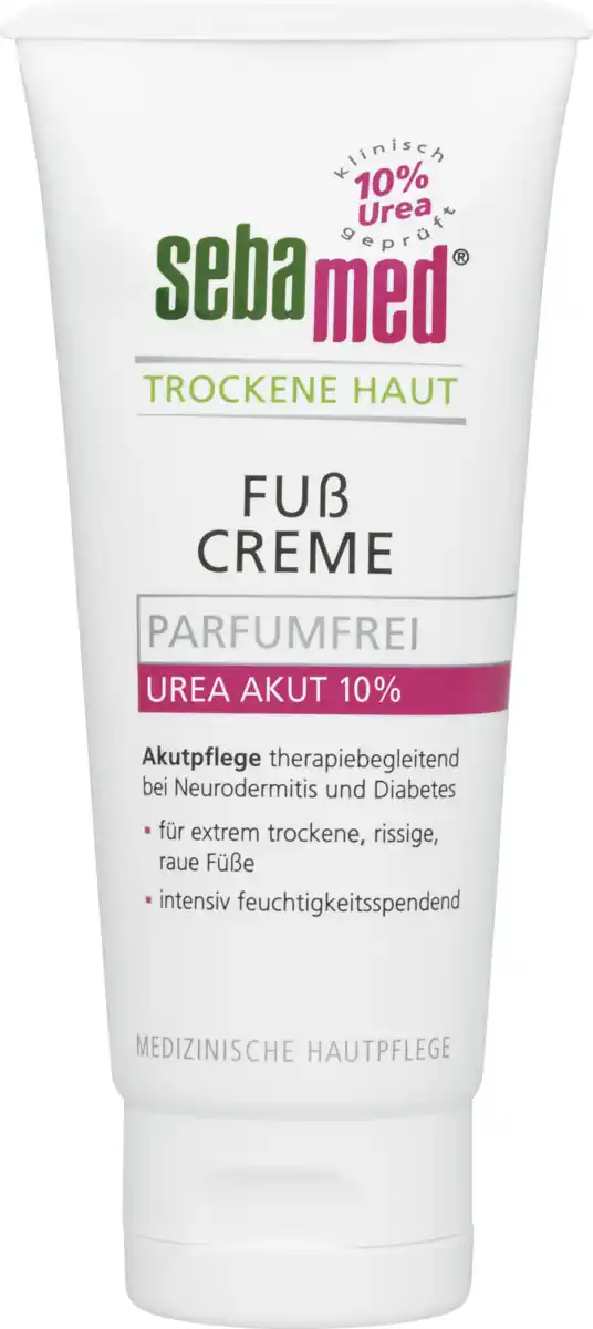 Bild 2 von sebamed Trockene Haut Fußcreme parfumfrei Urea 10%, 100 ml
