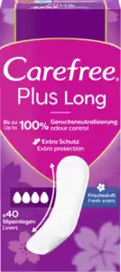 Carefree Slipeinlagen Plus Long Frischeduft