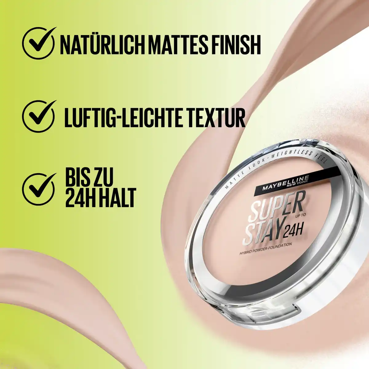 Bild 3 von Maybelline New York Super Stay Hybrides Puder Make-Up Nr. 75, 9 g