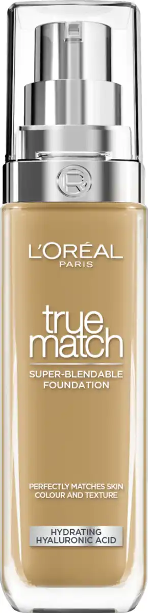 Bild 1 von L’Oréal Paris True Match Foundation 8.D/W Warm Medium Deep, 30 ml