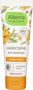 Alterra NATURKOSMETIK Handcreme Bio-Sanddorn, 75 ml