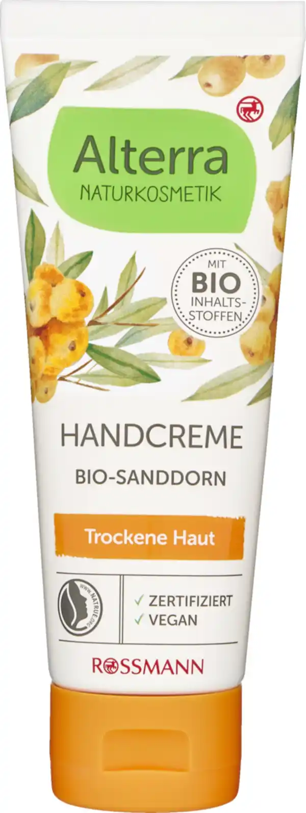 Bild 1 von Alterra NATURKOSMETIK Handcreme Bio-Sanddorn, 75 ml