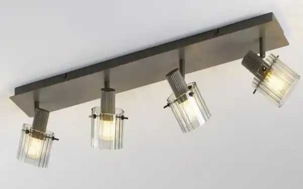 Bild 2 von Deckenleuchte Ronja, grau, 4-flammig