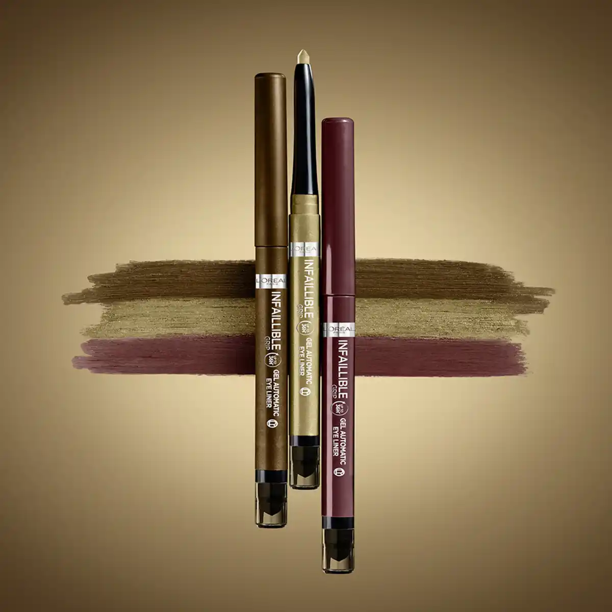 Bild 2 von L’Oréal Paris Infaillible Grip Gel Automatic Eyeliner 13 Bordeaux