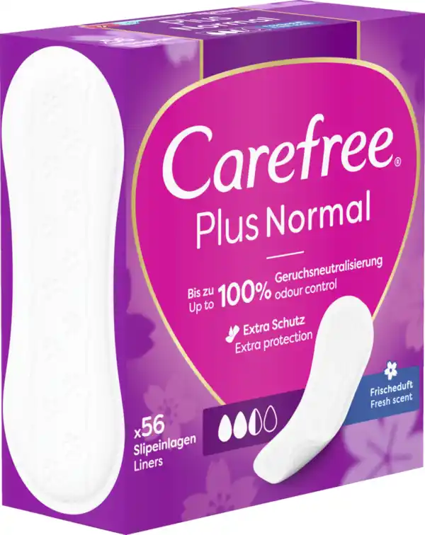 Bild 2 von Carefree Slipeinlagen Plus Normal Frischeduft