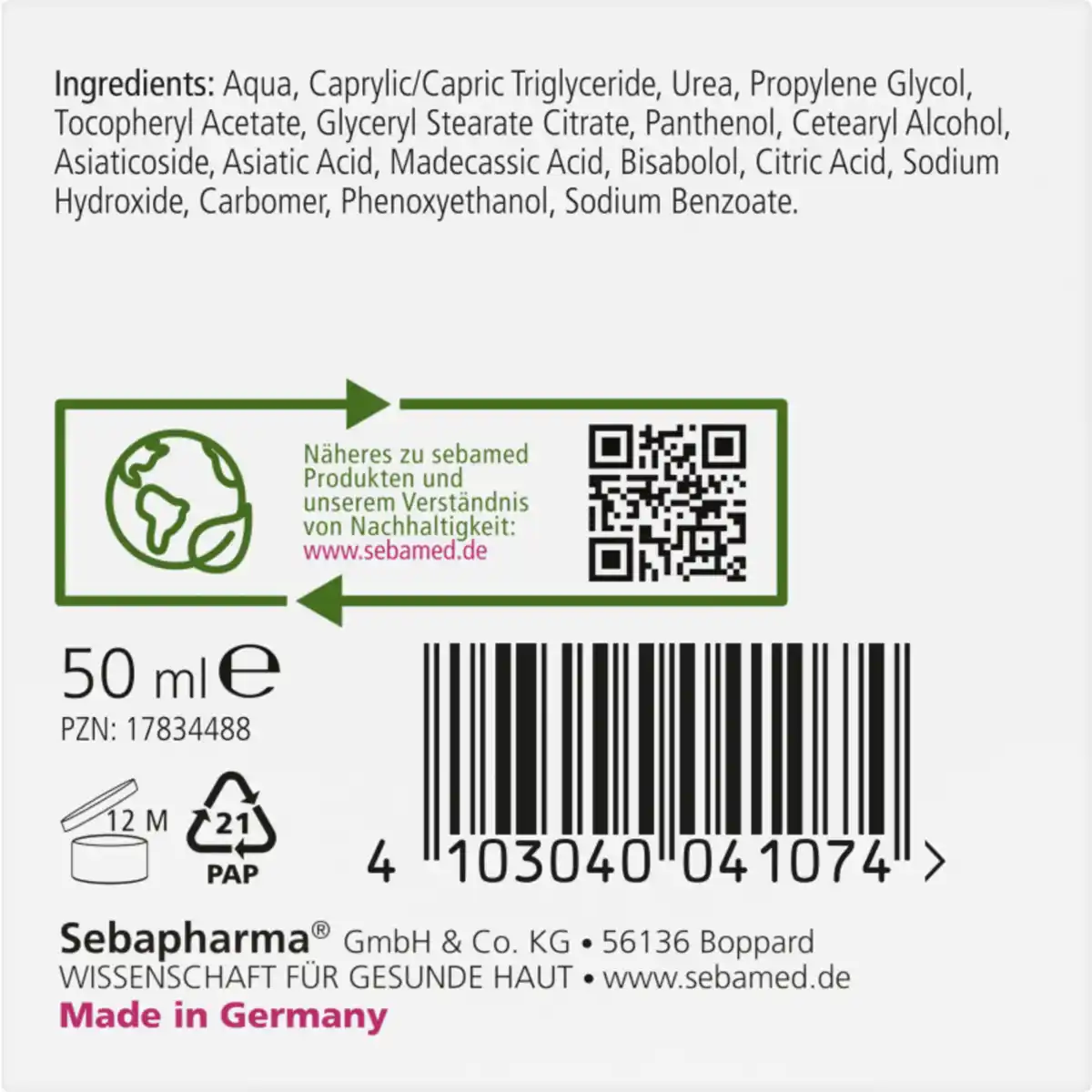 Bild 3 von sebamed Gesichtscreme parfumfrei, 50 ml