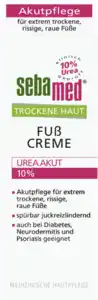 sebamed Trockene Haut Fußcreme Urea Akut 10%, 100 ml