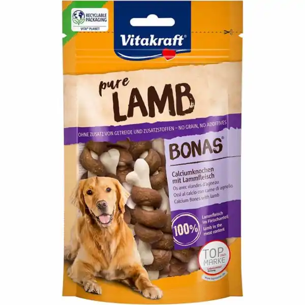 Bild 1 von Vitakraft LAMB Bonas Calciumknochen 80g